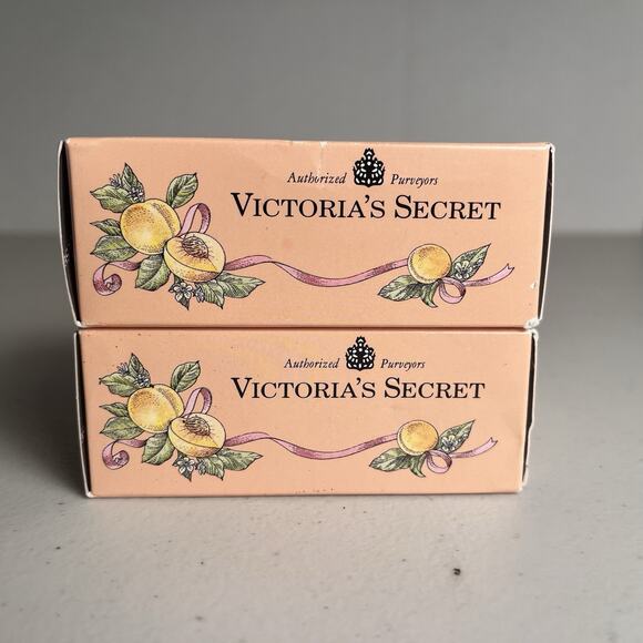 Vintage Victorias Secret Soap Apricot Glycerin Bar 4.4 oz Germany HTF 1988 Lot - Picture 8 of 10